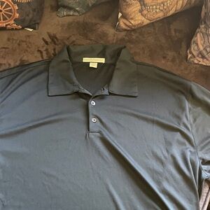 Port Authority Men's Dark Charvoal Polo Shirt